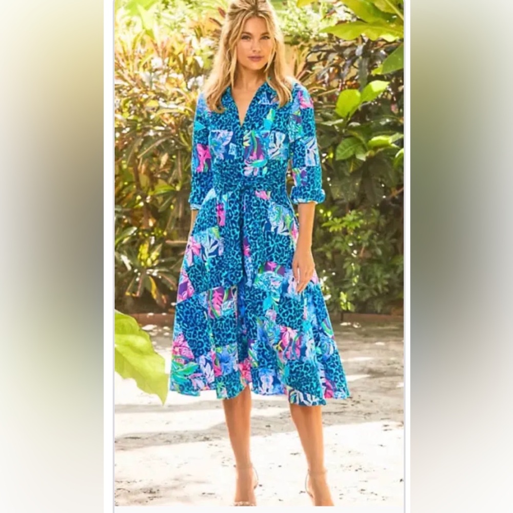 Lilly Pulitzer Mira shirtdress Lilly’s Party